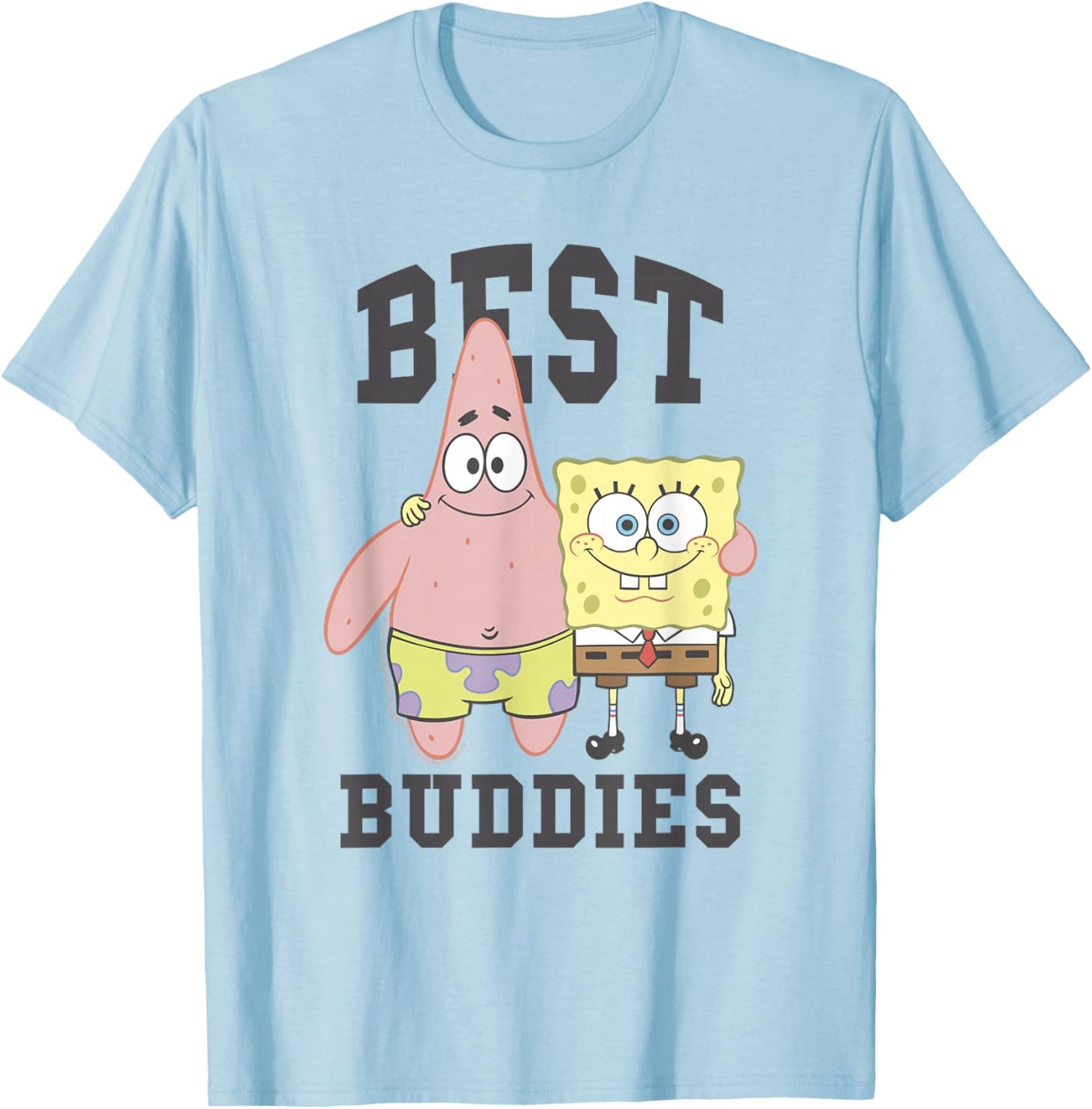 SpongeBob SquarePants And Patrick, Best Buddies T-Shirt - T-Shirt | Light Blue