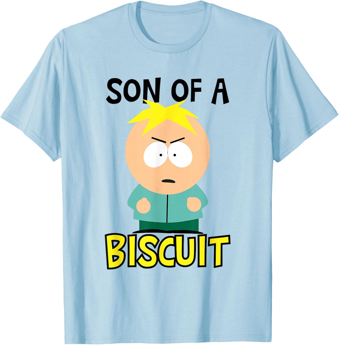 South Park Son of A Biscuit T-Shirt - T-Shirt | Light Blue