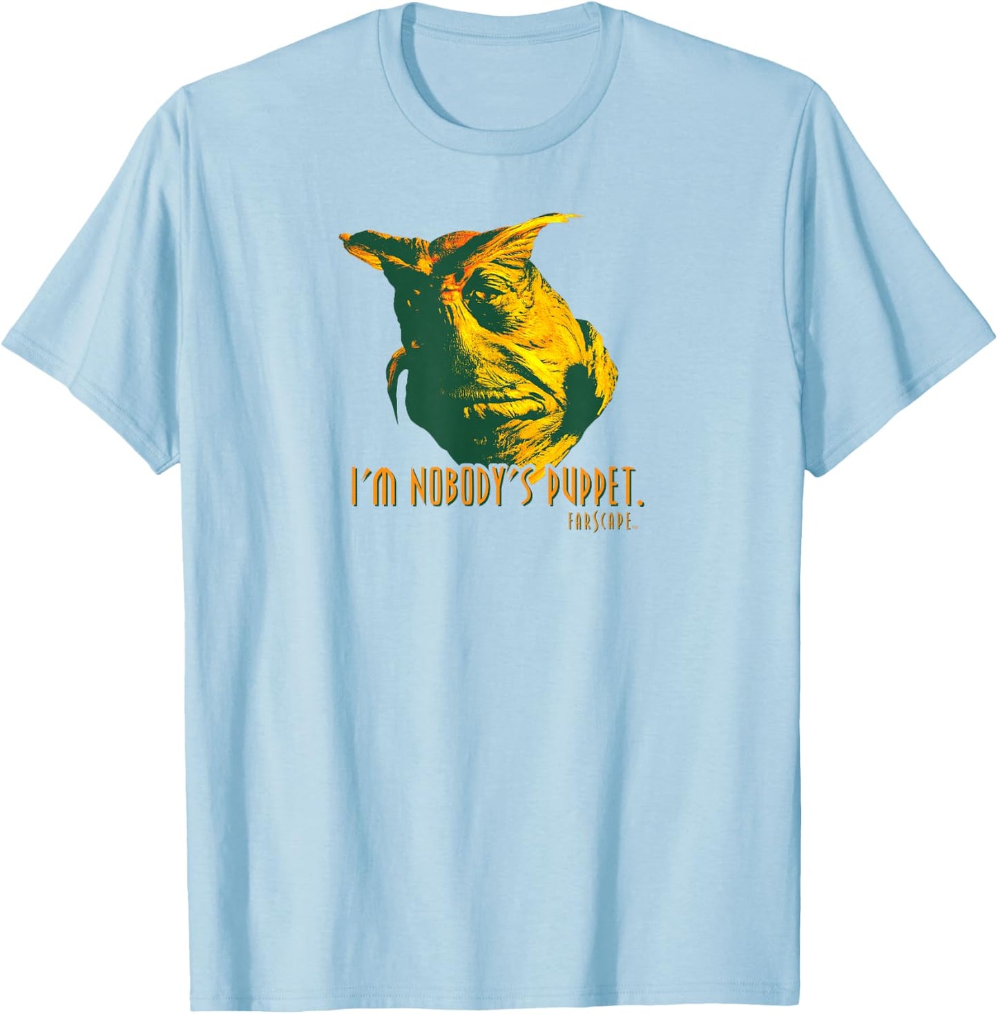 Farscape Nobodys Puppet T-Shirt - T-Shirt | Light Blue