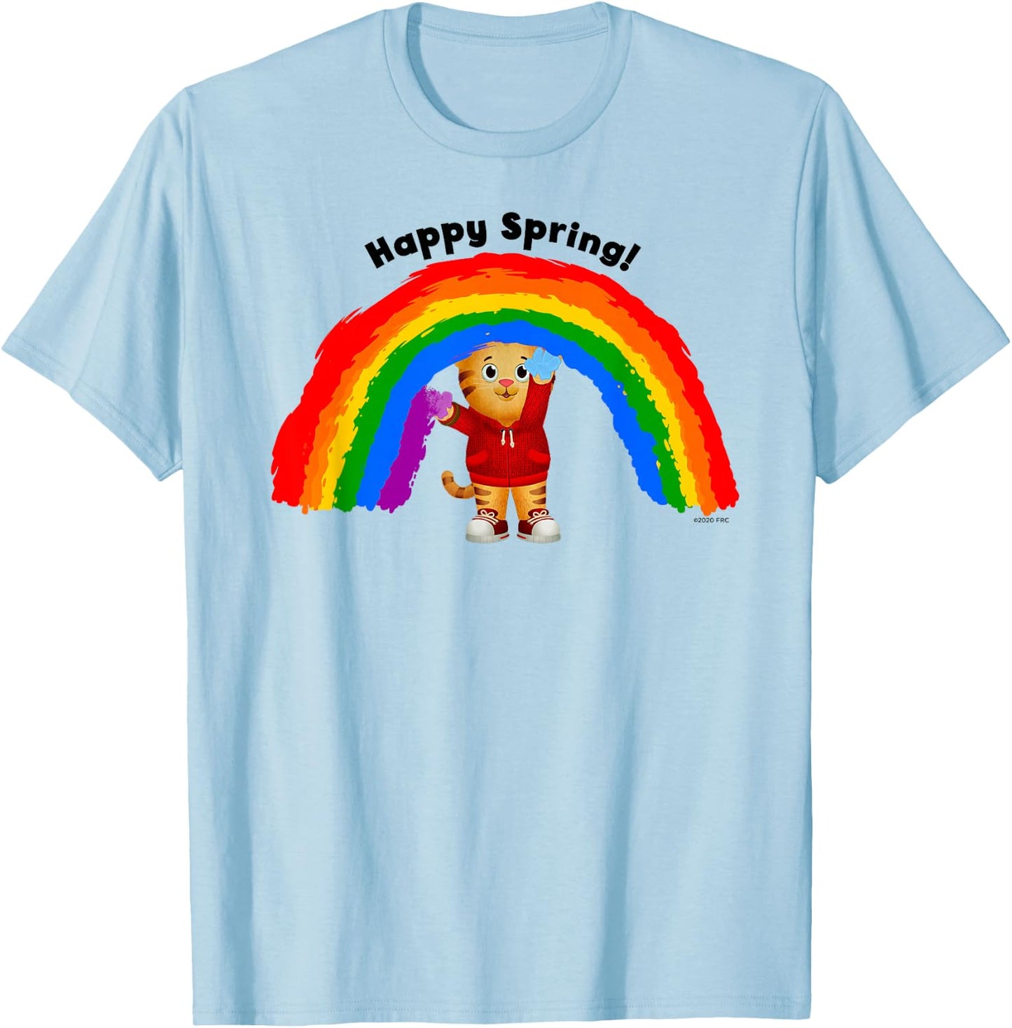 Daniel Tiger's Neighborhood: Happy Spring! T-Shirt - T-Shirt | Light Blue