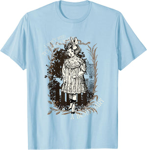 'I Don't Need to Apologize for Setting a Boundary' Vintage T-Shirt - T-Shirt | Light Blue