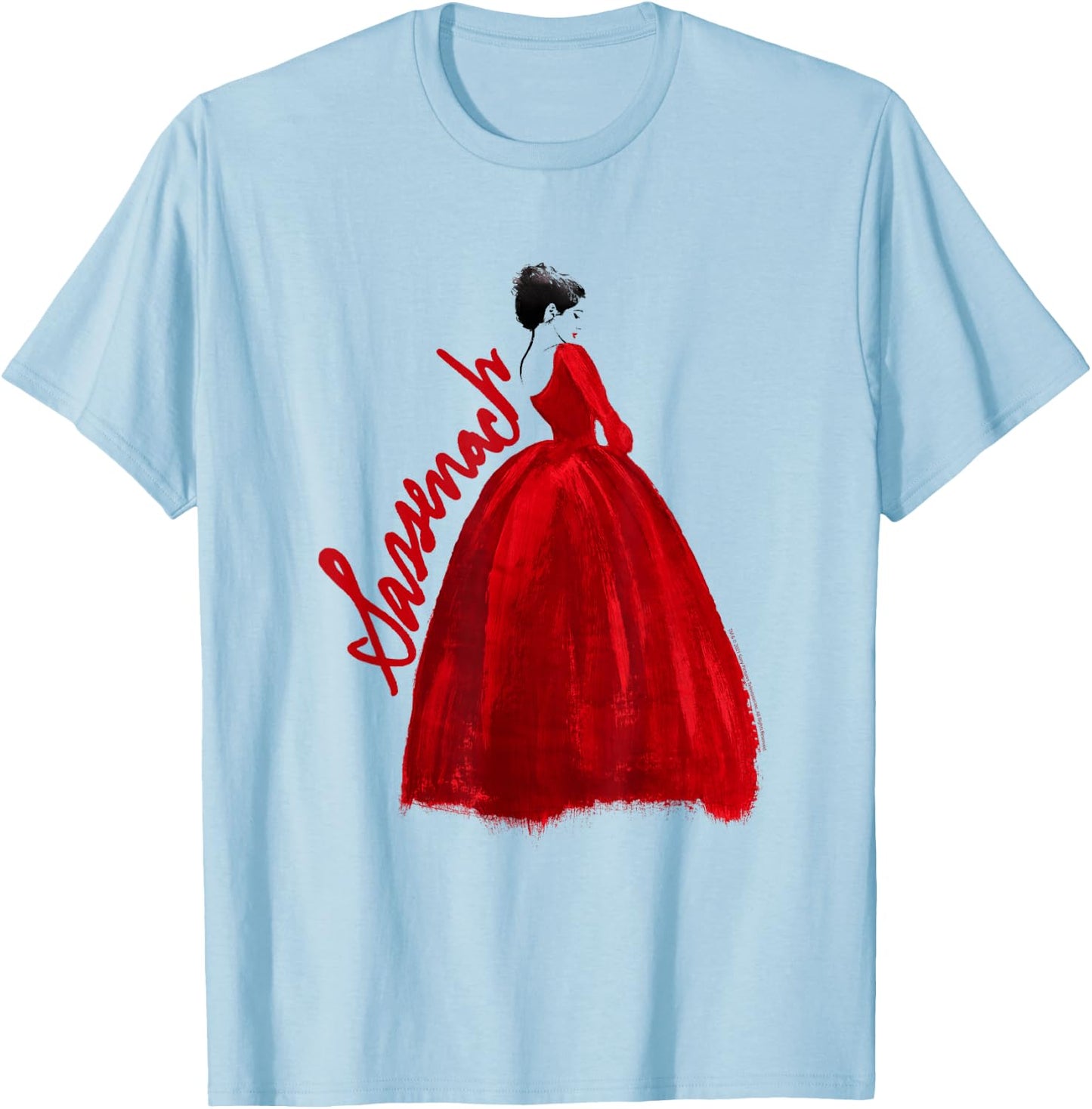 Outlander Sassenach Illustration T-Shirt - T-Shirt | Light Blue