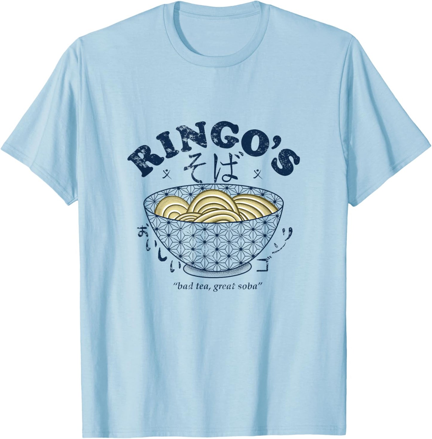 Ringo’s Soba Noodles, Mizu Samurai’s favourite T-Shirt - T-Shirt | Light Blue