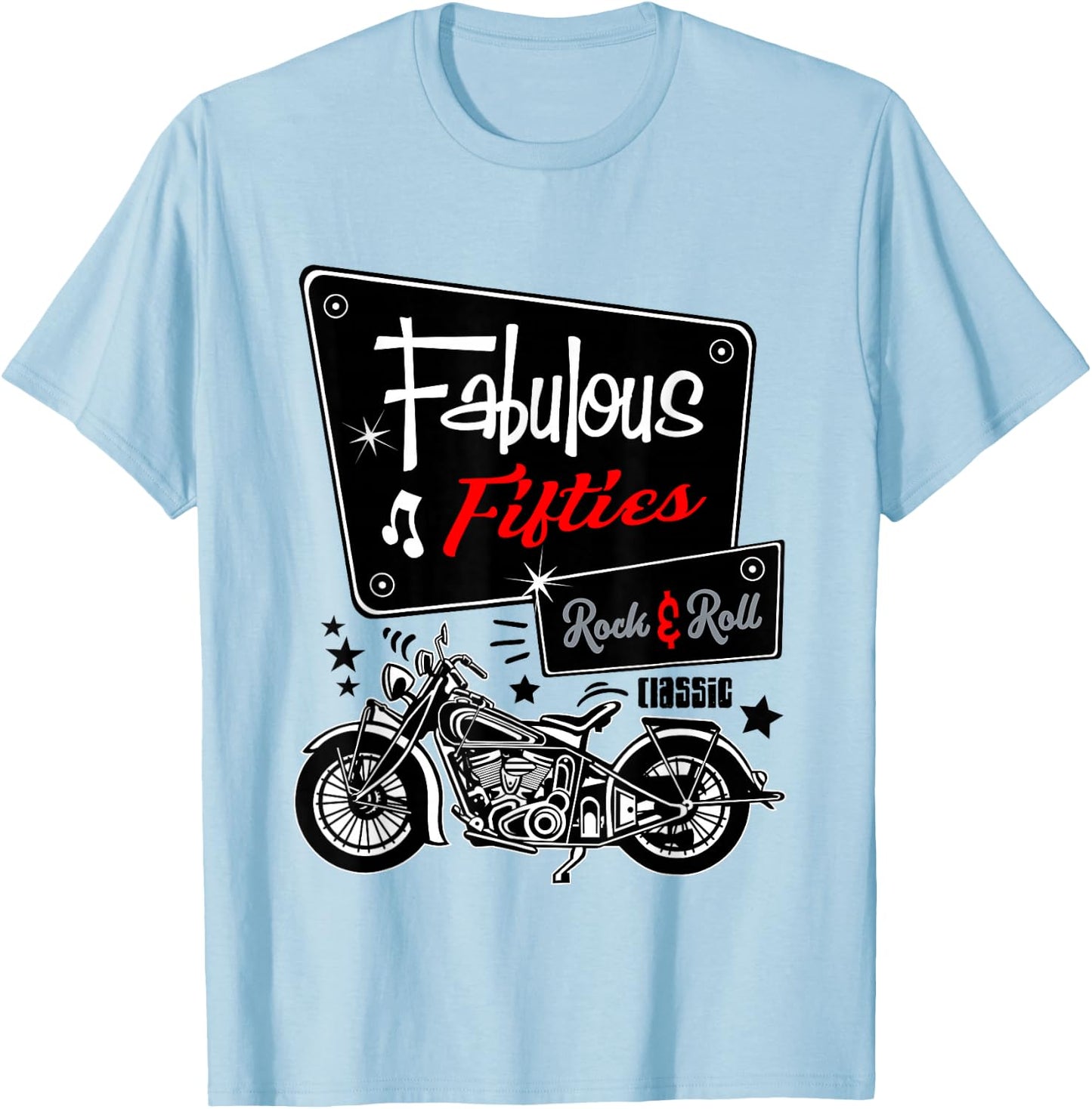 Sock Hop Dance Party 50s Doo Wop Rockabilly Clothes 1950s T-Shirt - T-Shirt | Light Blue