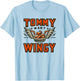 Tommy Want Wingy : Fried Chicken Wing Craze T-Shirt - T-Shirt | Light Blue