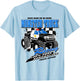 Police monster truck T-Shirt - T-Shirt | Light Blue