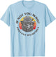 If Not You Who? Vintage Smokey Bear 80s Sunset T-Shirt - T-Shirt | Light Blue