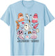 Respiratory Therapist Halloween ghost RT Respiratory Therapy T-Shirt - T-Shirt | Light Blue
