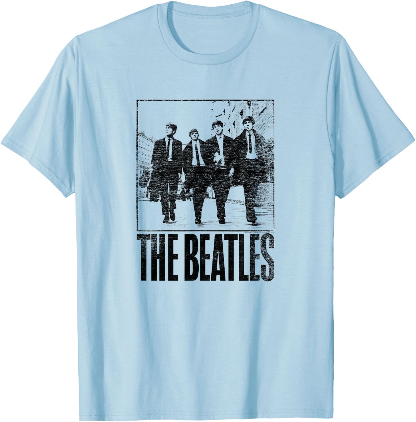 The Beatles - Vintage T-Shirt - T-Shirt | Light Blue
