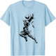 Marvel Captain America Steve Rogers Comic Book T-Shirt - T-Shirt | Light Blue
