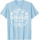 Here for the Shenanigans Malarkey and Tomfoolery St Patricks T-Shirt - T-Shirt | Light Blue