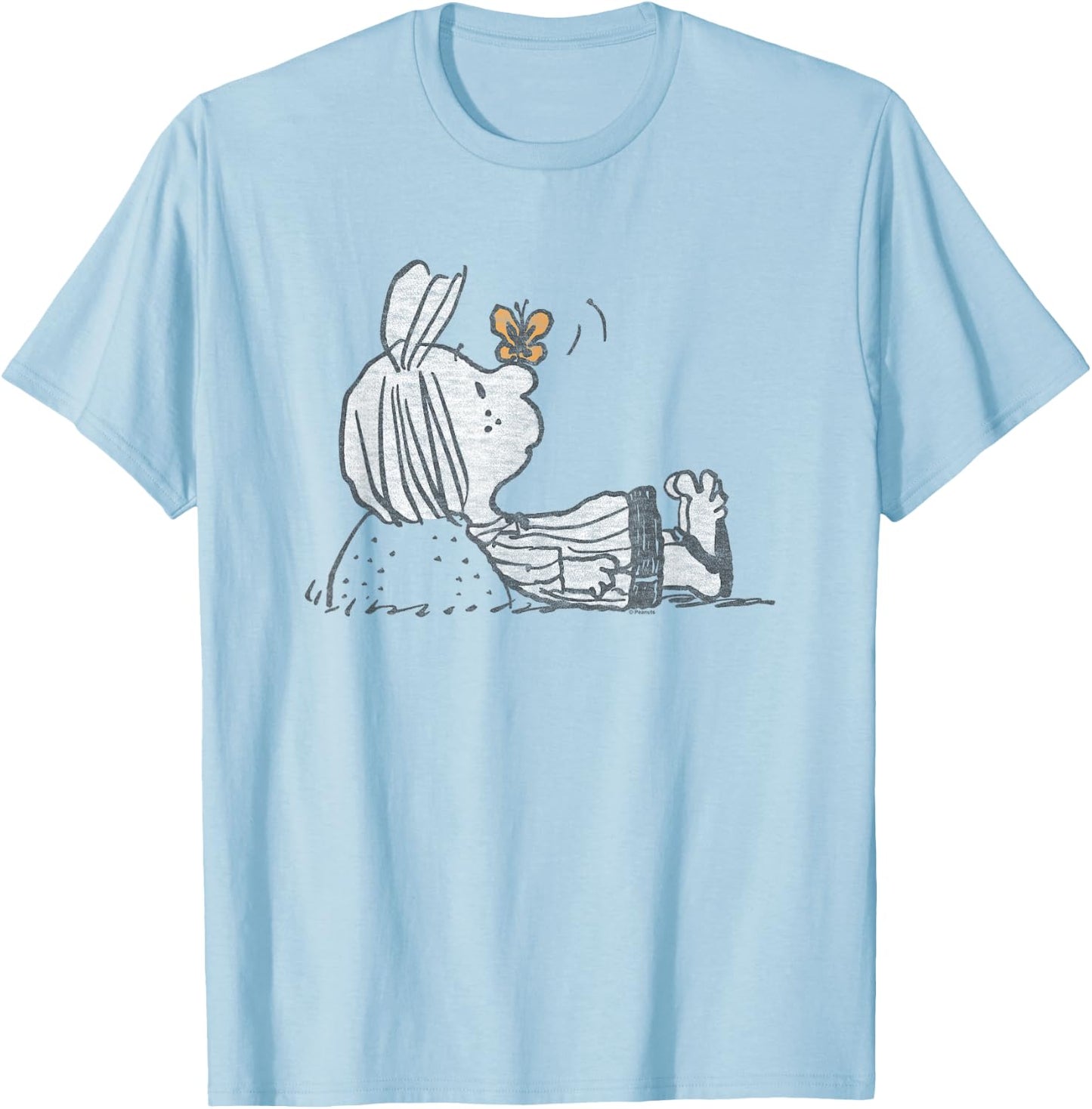 Peanuts - Peppermint Patty T-Shirt - T-Shirt | Light Blue