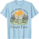 Cousin Crew Adventure Family Camping Vacation 2024 Men Women T-Shirt - T-Shirt | Light Blue