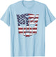Transformers Autobots American Flag Logo T-Shirt - T-Shirt | Light Blue