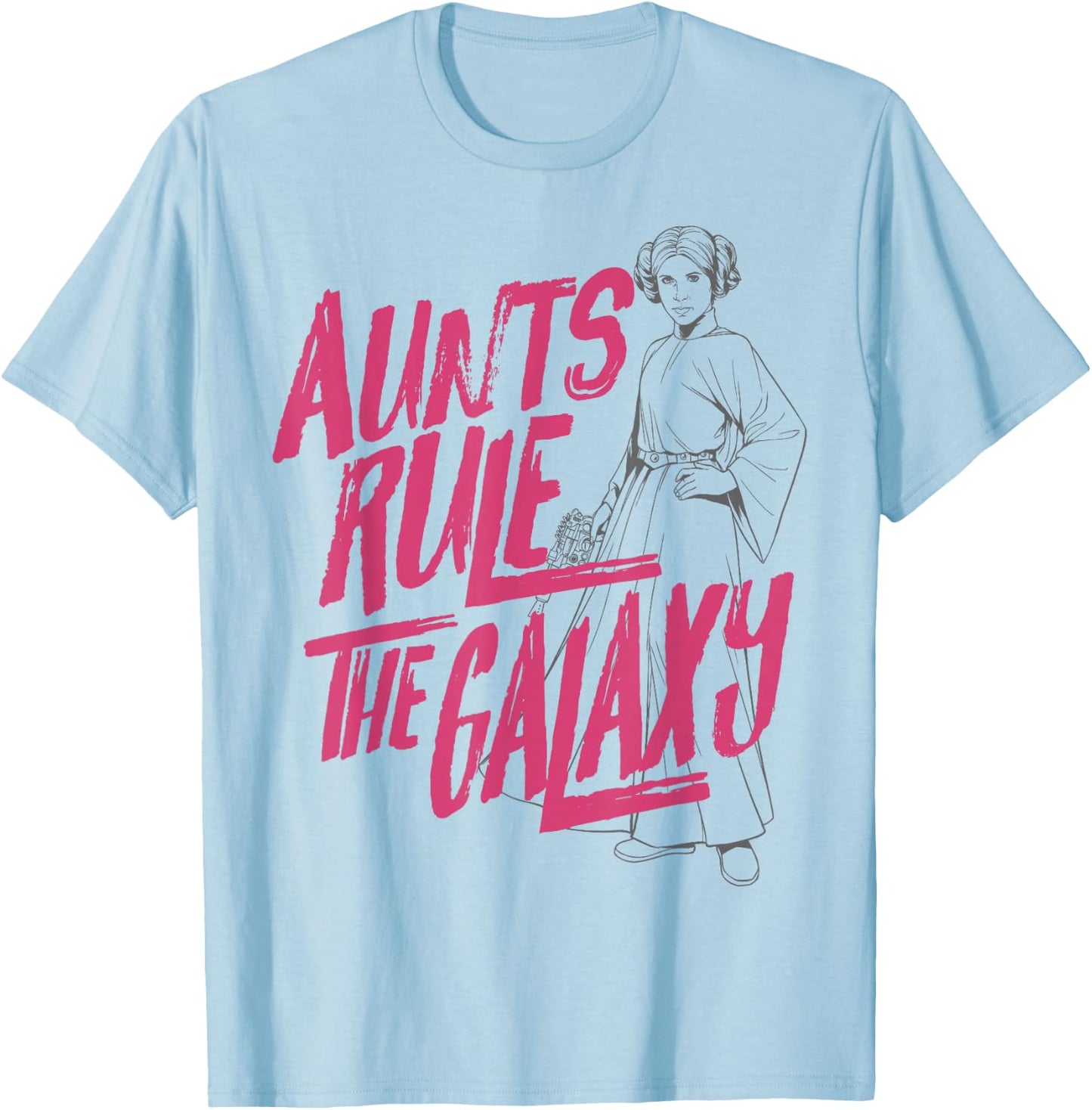 Star Wars Aunts Rule The Galaxy T-Shirt - T-Shirt | Light Blue