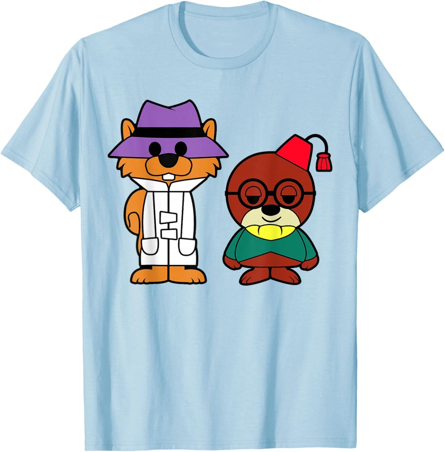 Secret Squirrel and Morocco Mole T-Shirt - T-Shirt | Light Blue