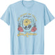 The Heart of Texas San Antonio Roses Horseshoe T-Shirt - T-Shirt | Light Blue