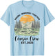 Cousin Crew 2025 Family Matching Camping Trip Camper Squad T-Shirt - T-Shirt | Light Blue