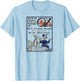 Wizard of OZ Gifts-Tin Man Scarecrow Land of OZ Movie T-Shirt - T-Shirt | Light Blue