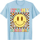 It's My Birthday Men Women Boys Girls Kid Retro Groovy Bday T-Shirt - T-Shirt | Light Blue