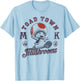 Super Mario Toad Town Mushrooms T-Shirt - T-Shirt | Light Blue