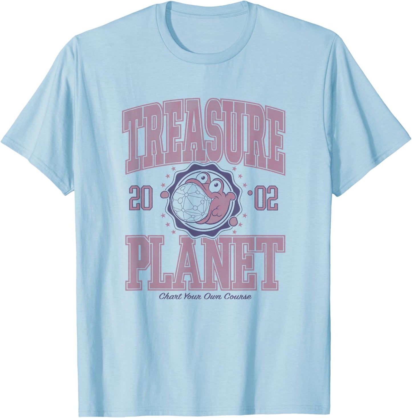 Disney Treasure Planet Morph Chart Your Course Collegiate T-Shirt - T-Shirt | Light Blue