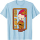 Looney Tunes Elmer Fudd Framed Simple Portrait T-Shirt - T-Shirt | Light Blue