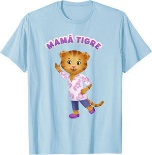 Daniel Tigre: Mamá Tigre T-Shirt - T-Shirt | Light Blue