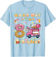 Make way it's my 8th birthdayb Ice Cream Car Birthday Party T-Shirt - T-Shirt | Light Blue