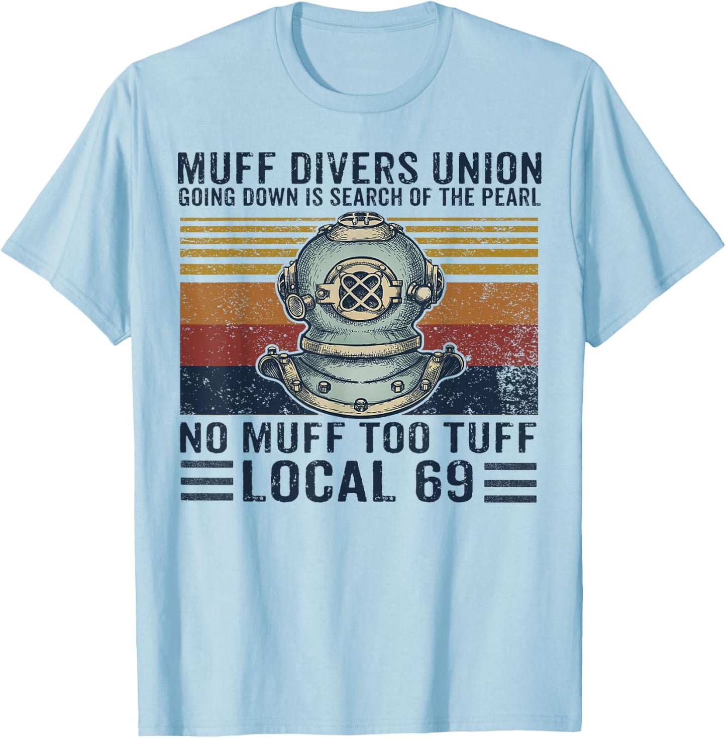 Muff Divers Union Shirt T-Shirt - T-Shirt | Light Blue