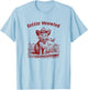 Meowdy Bachelorette Party Cowgirl Cowboy Cat Bridal Squad T-Shirt - T-Shirt | Light Blue