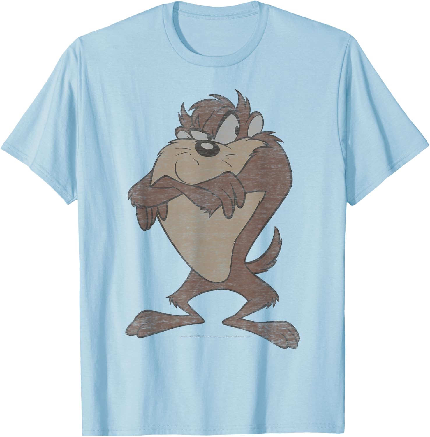 Looney Tunes Tasmanian Devil Simple Portrait T-Shirt - T-Shirt | Light Blue