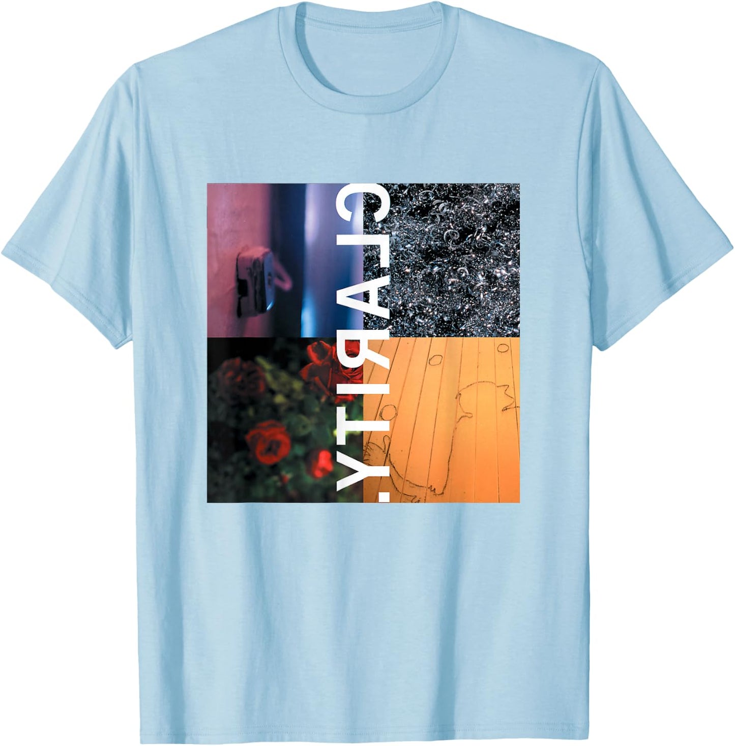 Jimmy Eat World - Official Merchandise - Clarity T-Shirt - T-Shirt | Light Blue