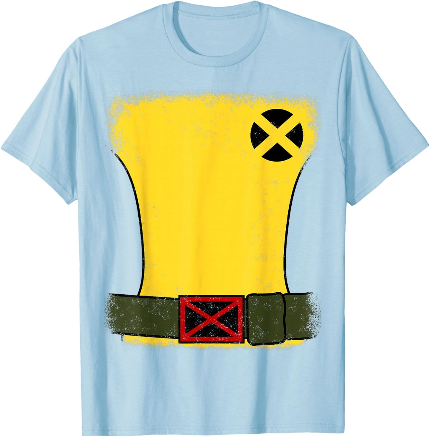 Marvel X-Men Rogue Halloween Costume T-Shirt - T-Shirt | Light Blue