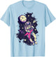 Space Rockstar Astronaut Bass Guitar Cosmic Guitar Band T-Shirt - T-Shirt | Light Blue