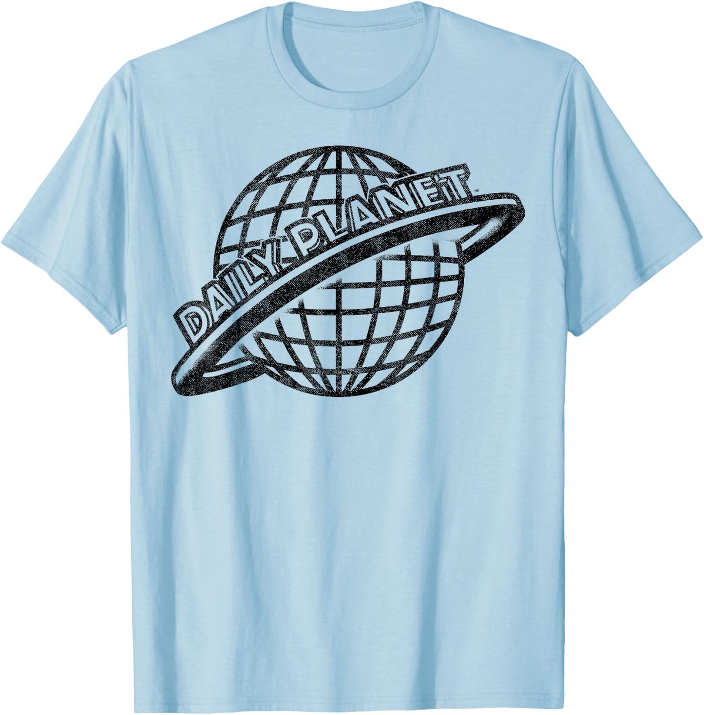 DC Comics Superman Daily Planet Logo C1 T-Shirt - T-Shirt | Light Blue