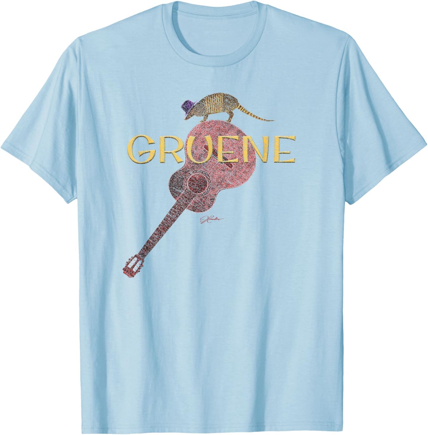 JCombs: Gruene, TX T-Shirt - T-Shirt | Light Blue