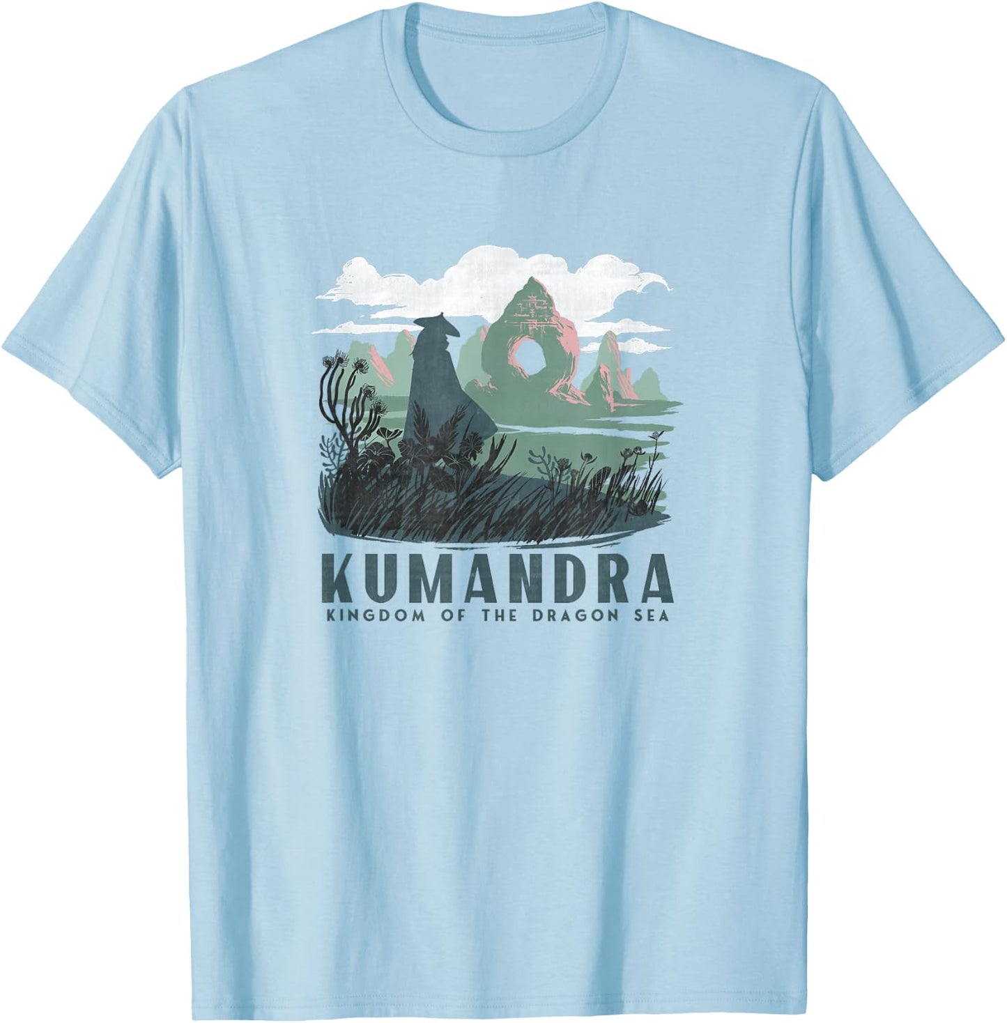 Disney Raya And The Last Dragon Kumandra Kingdom T-Shirt - T-Shirt | Light Blue