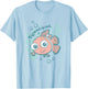 Disney Pixar Finding Nemo Different Is Cool Sketch Portrait T-Shirt - T-Shirt | Light Blue
