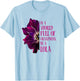 Anemone World Full Of Grandmas Be LOLA Grandmas Gifts T-Shirt - T-Shirt | Light Blue