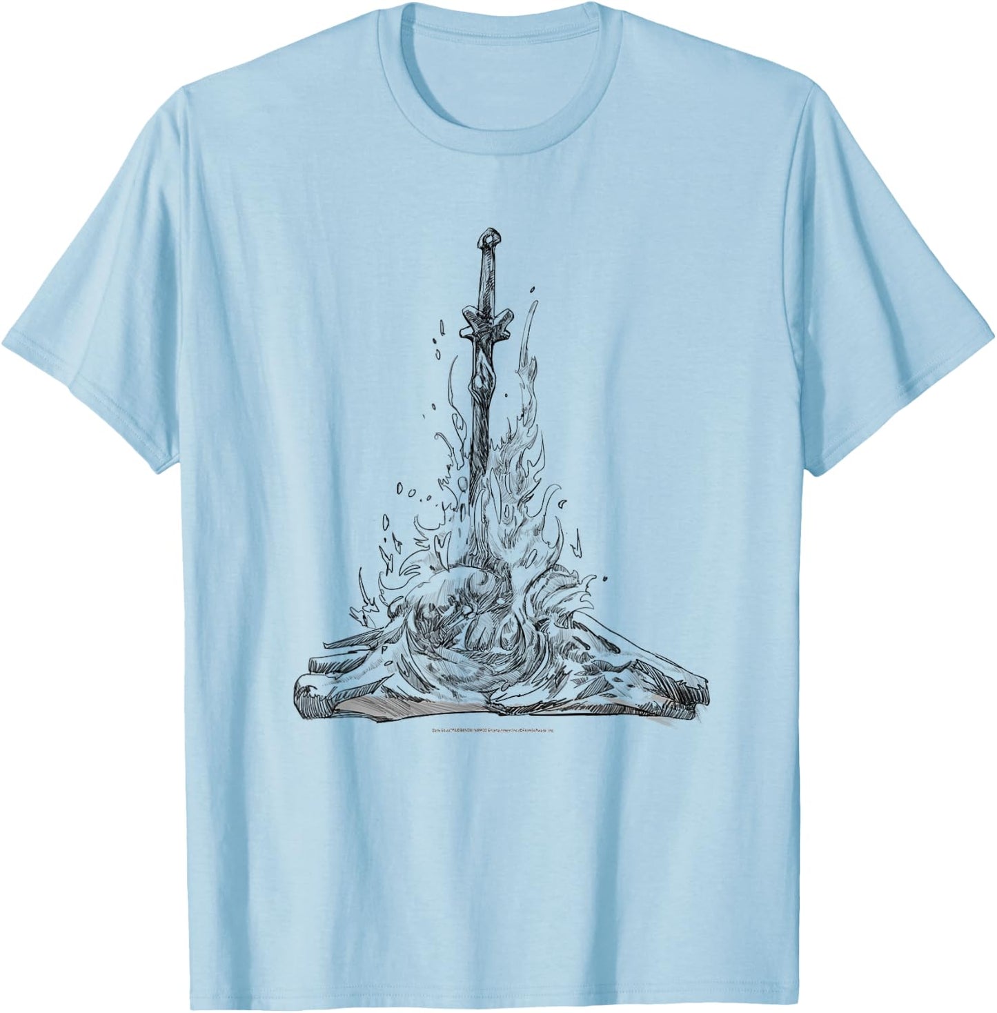 Dark Souls T-Shirt - T-Shirt | Light Blue