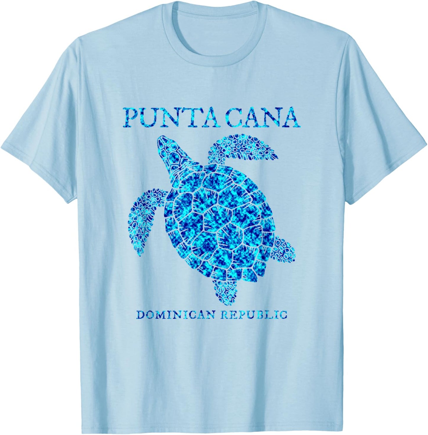 Punta Cana Dominican Republic Sea Turtle Boys Girls Toddler T-Shirt - T-Shirt | Light Blue