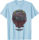 Top Gun Hangman Helmet , Small, Grey T-Shirt - T-Shirt | Light Blue