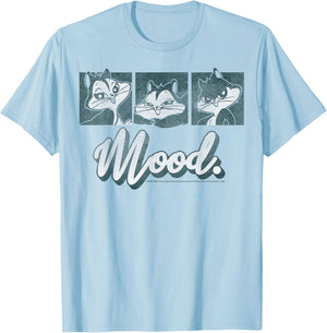 Looney Tunes Pussyfoot Mood Panels T-Shirt - T-Shirt | Light Blue
