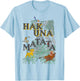 Disney The Lion King Hakuna Matata Jungle Scene T-Shirt - T-Shirt | Light Blue