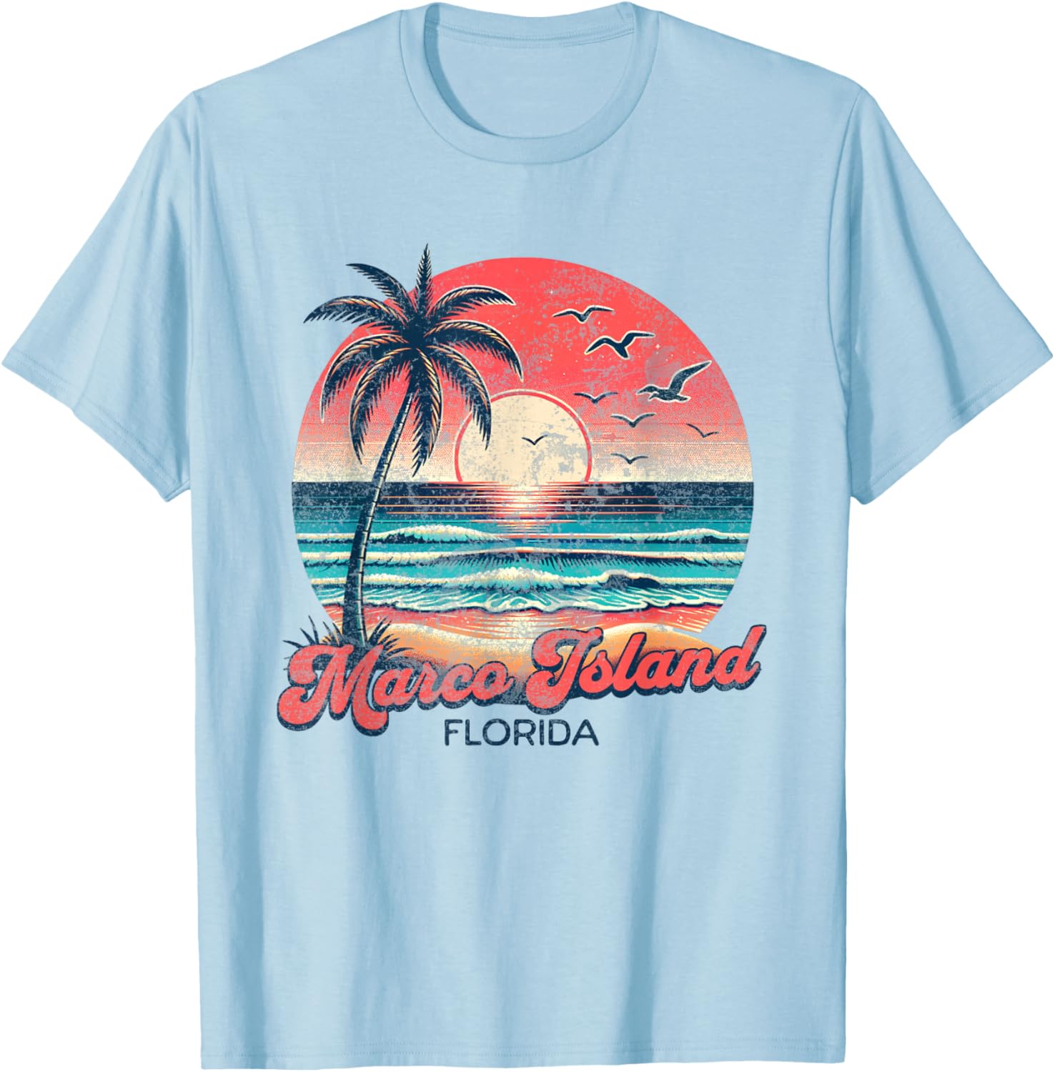Marco Island T-Shirt - T-Shirt | Light Blue