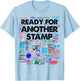 Ready For Another Passport Stamp Collector Travel T-Shirt - T-Shirt | Light Blue