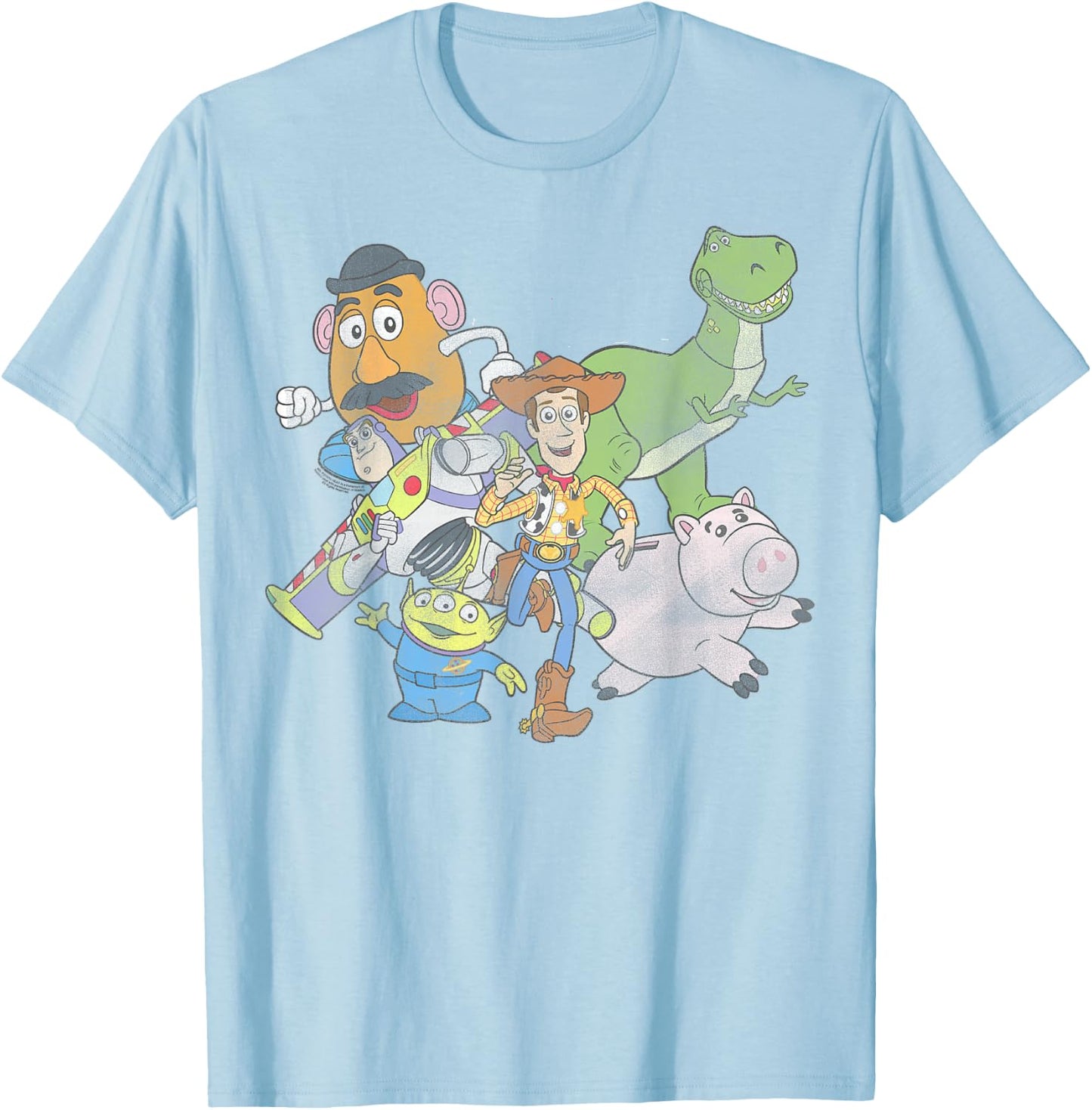 Disney Pixar toy Story Classic Group Shot T-Shirt - T-Shirt | Light Blue
