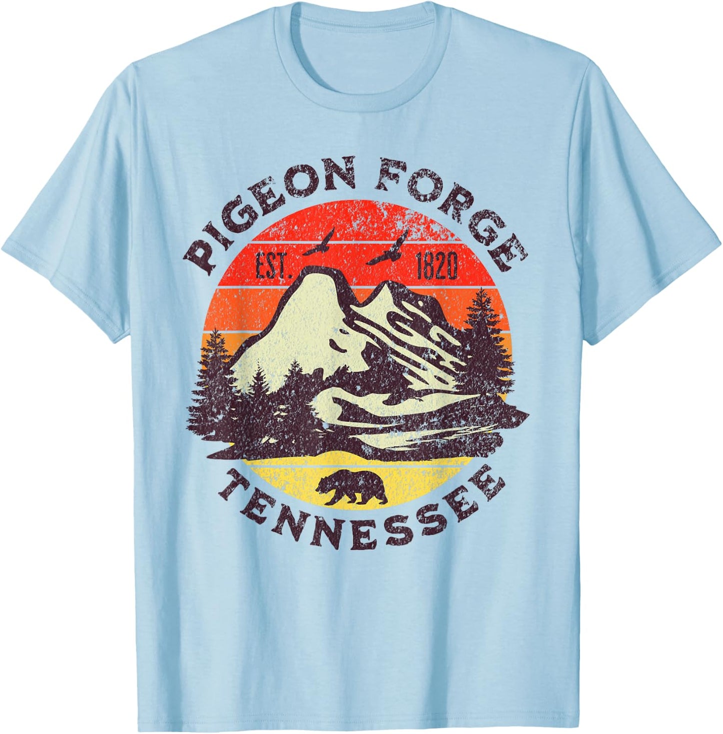 Pigeon Forge T-Shirt - T-Shirt | Light Blue