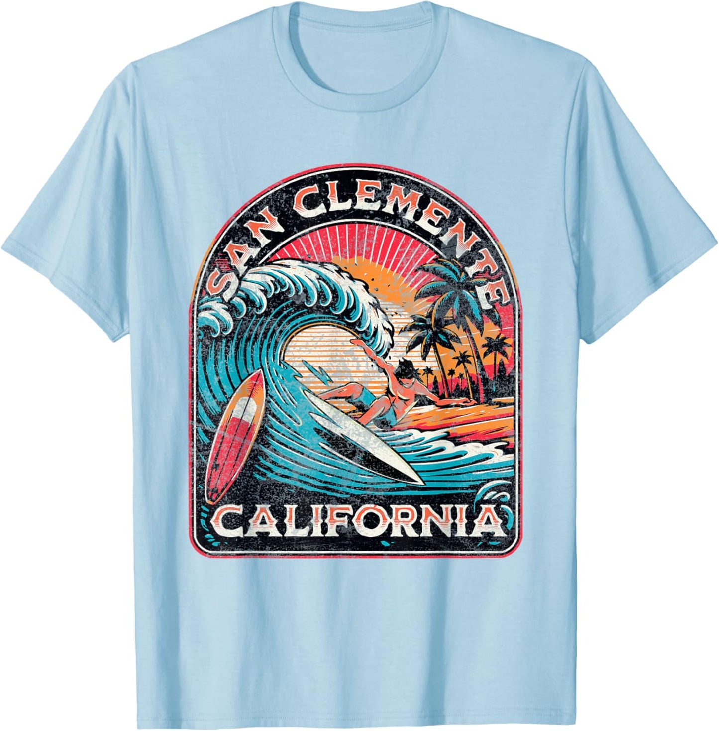 San Clemente T-Shirt - T-Shirt | Light Blue